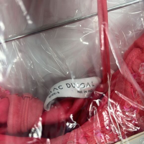 Mac Duggal 5611 One Shoulder Dress for Evening - Elegant Formal AUTHENTIC - Picture 5 of 9